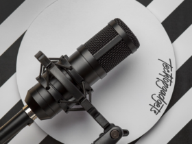 This Shure microphone setup, perfect for studio and stage, exemplifies the brand's commitment to delivering the best microphones for recording vocals.