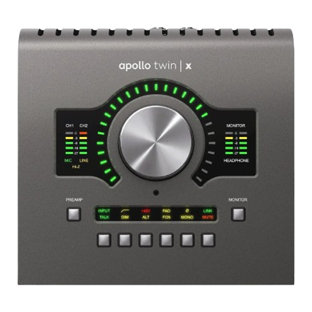 The Universal Audio Apollo Twin X is recognized as one of the best audio interfaces for guitar, offering unmatched audio conversion quality and real-time UAD processing.