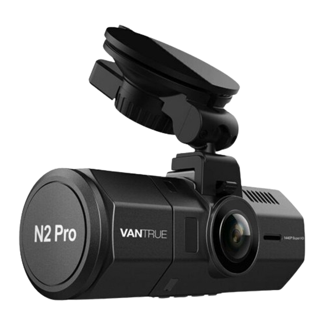 The Vantrue N2 Pro offers front and interior dual recording, elevating it to the top echelons of dash cams for comprehensive coverage.