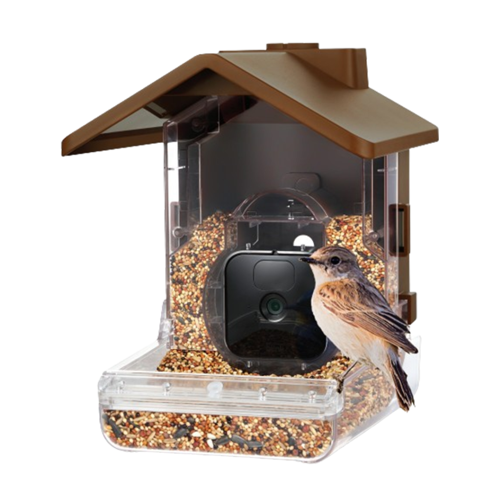 The Wasserstein smart bird feeder integrates advanced technology to provide a superior birdwatching experience for nature enthusiasts.