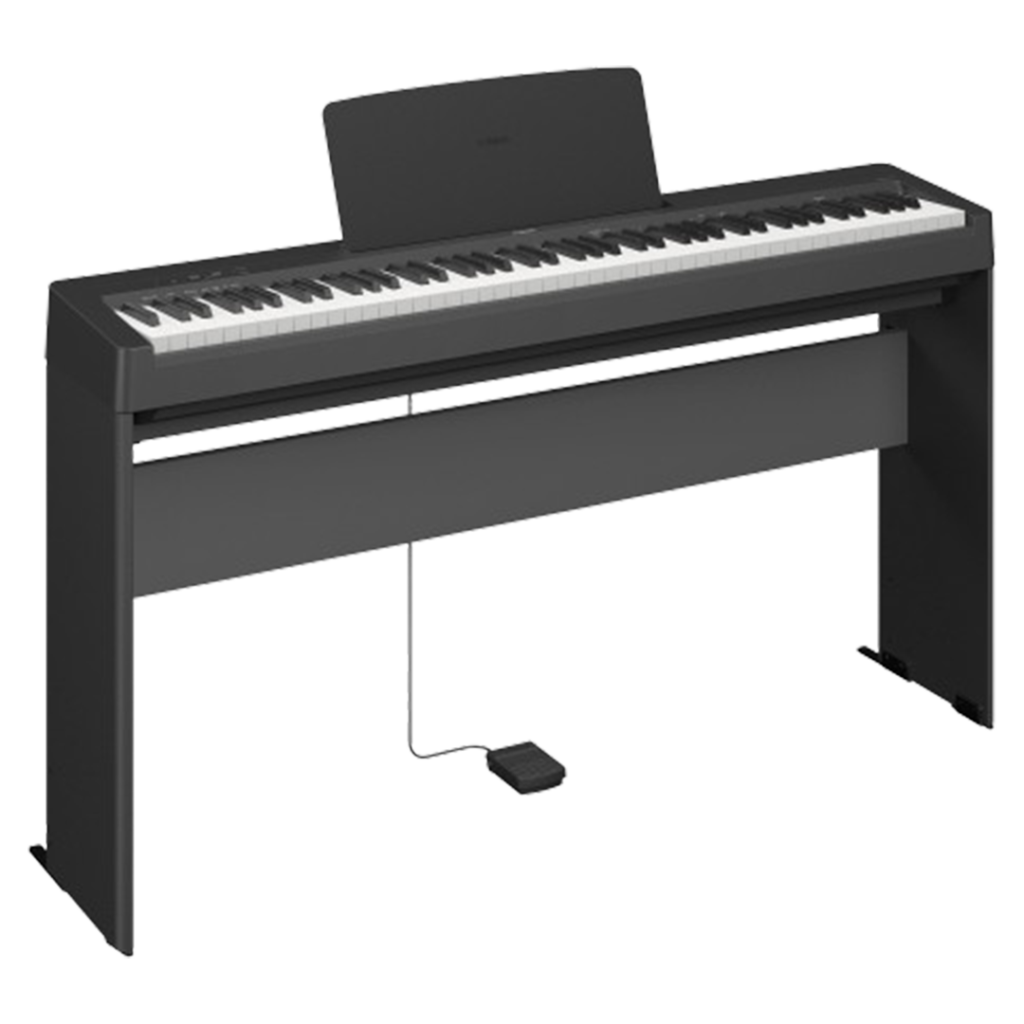 Yamaha P-145 digital piano delivers an authentic piano touch for an inspiring musical journey.