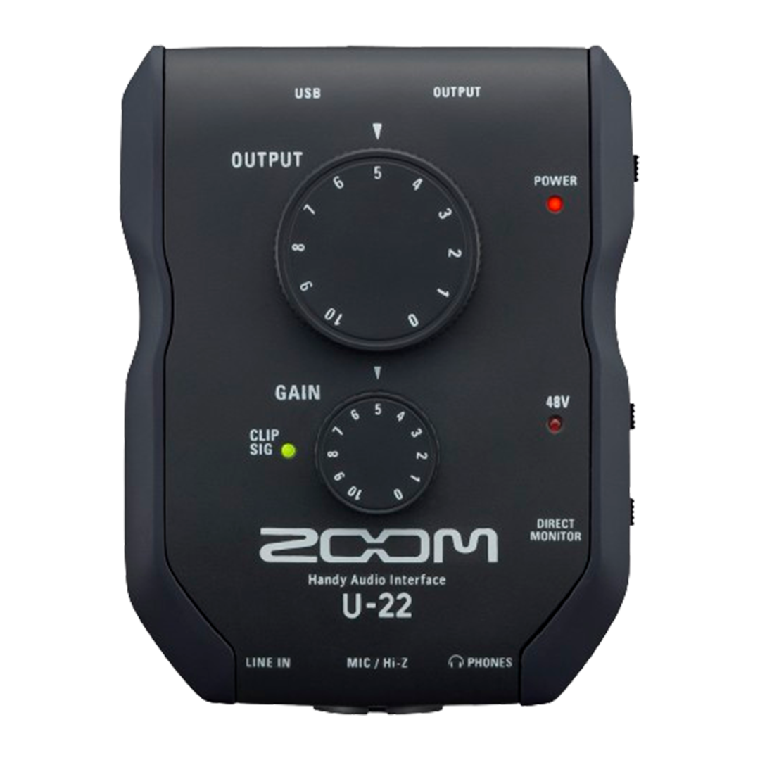 The Zoom U-22 stands out as a versatile and portable option, widely considered one of the best sound cards for music production for creators on the go.