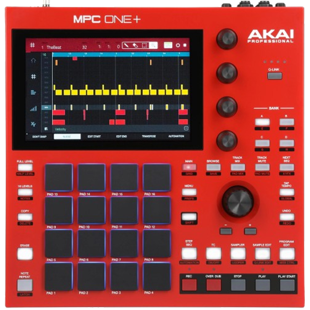 The AKAI Professional MPC One is an all-in-one music production center that stands out as one of the samplers for innovative beat-making and sequencing.