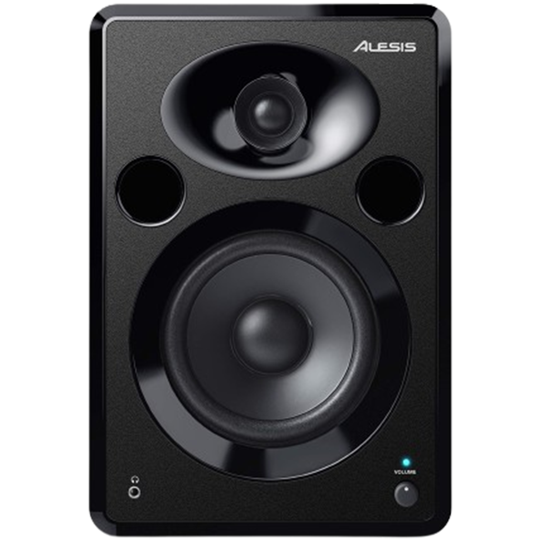 The Alesis Elevate 5 MKII offers aspiring musicians and producers the studio monitors for a clear and balanced sound.