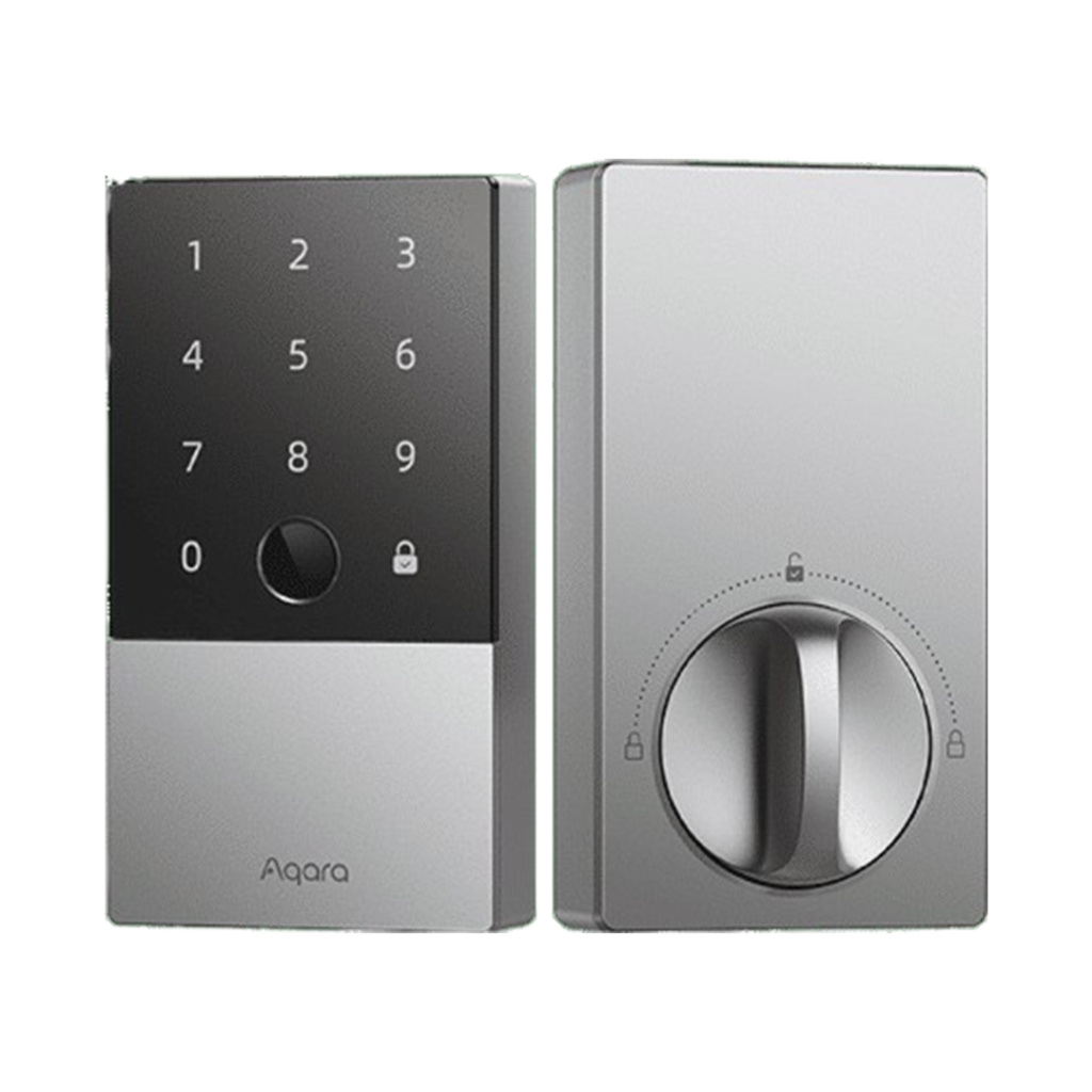 The Aqara Smart Lock U100 offers seamless compatibility with Google Home, providing a secure and convenient keyless entry system.