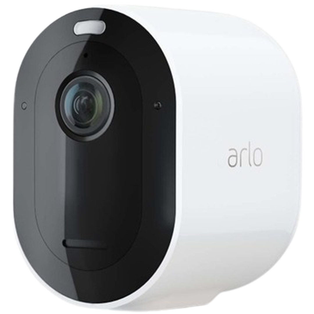 The Arlo Pro 3 security camera system, featuring two cameras and a smart hub, showcases advanced features and sleek design for commercial security.