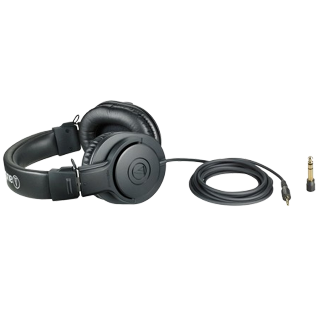 Audio-Technica ATH-M20x, durable and comfortable, among the best headphones for starting in music producing.