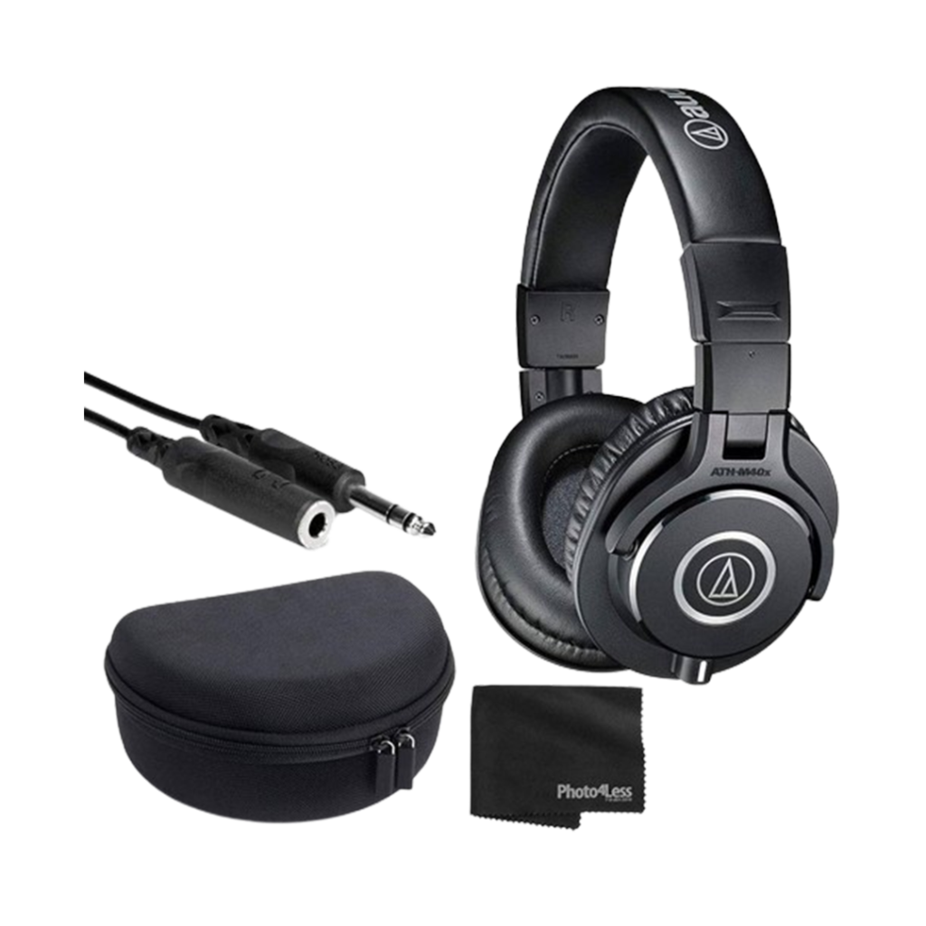 Experience the best with Audio-Technica ATH-M40x headphones for digital piano, known for accurate sound reproduction.