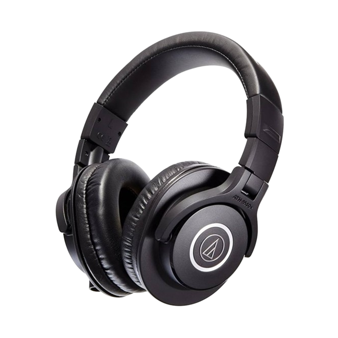 Audio-Technica ATH-M40x, headphones, offering exceptional sound isolation and comfort.