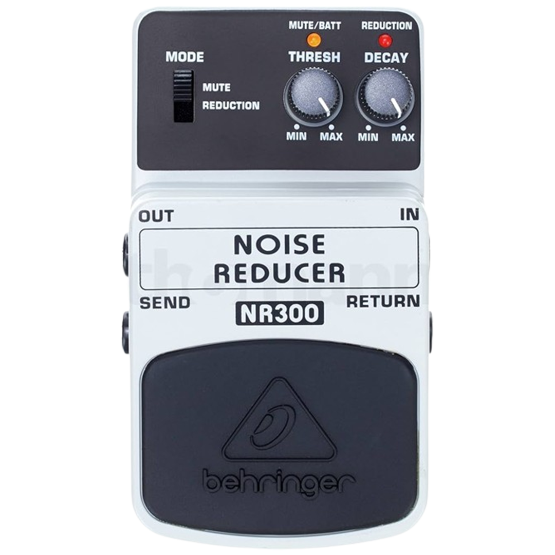 Expertly reduce unwanted noise with the Behringer NR300, a top contender in noise gate pedals.