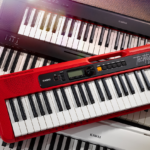 This collection represents some of the best electric pianos available, showcasing a range of sizes, colors, and brands for side-by-side comparison.