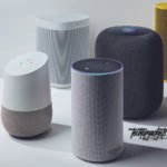 Assortment of the best smart speakers for Spotify, featuring Google Home, Sonos, Amazon Echo, and a vibrant yellow smart speaker, curated by TechTopGadgets with Spotify integration for seamless music streaming.
