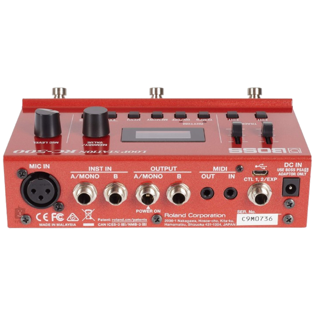 Boss RC-500 is a powerhouse loop station with multiple tracks, built-in effects, and advanced control options, catering to the needs of serious musicians looking for complex arrangements.