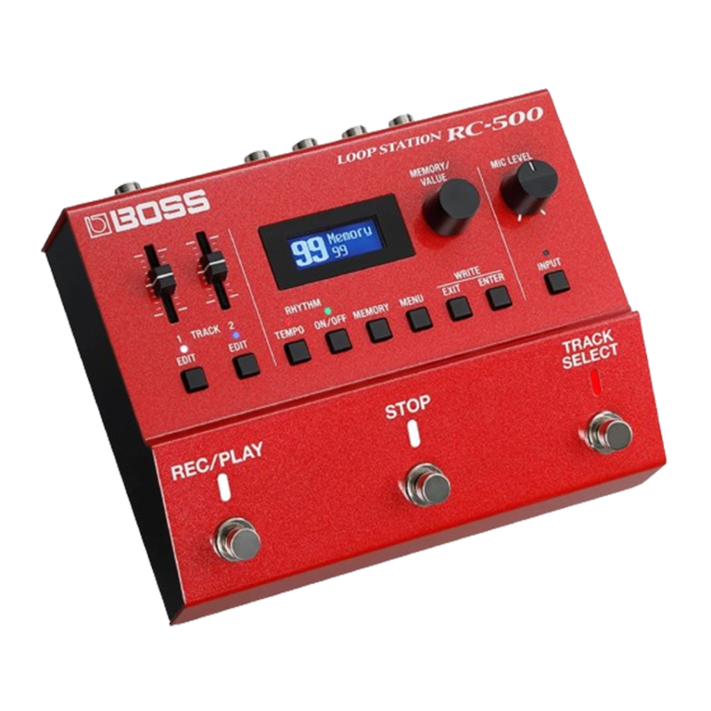 Boss RC-500 Loop Station, offering multiple tracks and advanced controls, is a top looping pedal for guitarists aiming for complex arrangements.