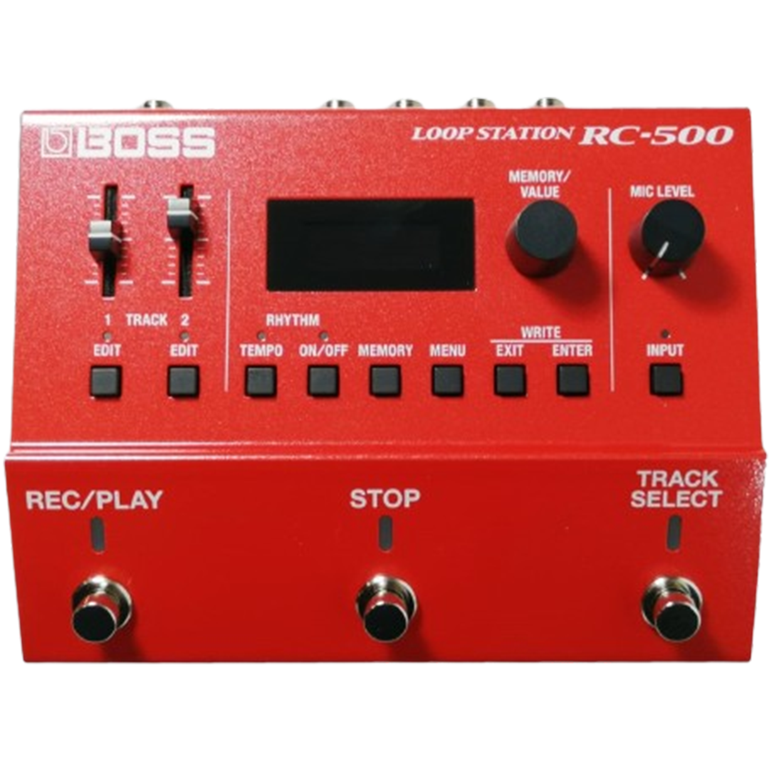 For guitarists who demand the best, the Boss RC-500 Loop Station stands out as the guitar pedal for its dual-track capabilities and expansive control set.