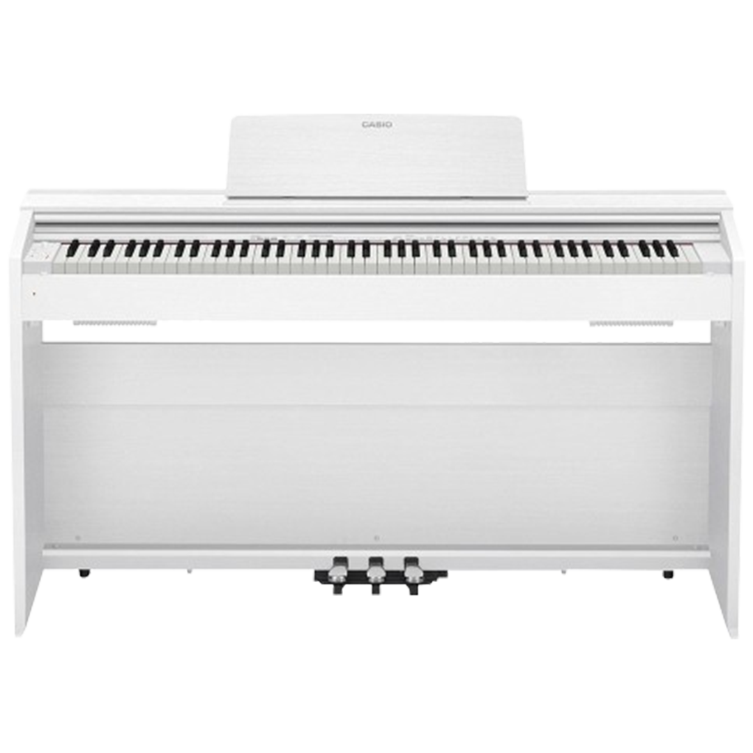 The Casio PX-870, revered for its traditional piano look and rich sound quality, secures its place as one of the electric pianos for serious musicians.