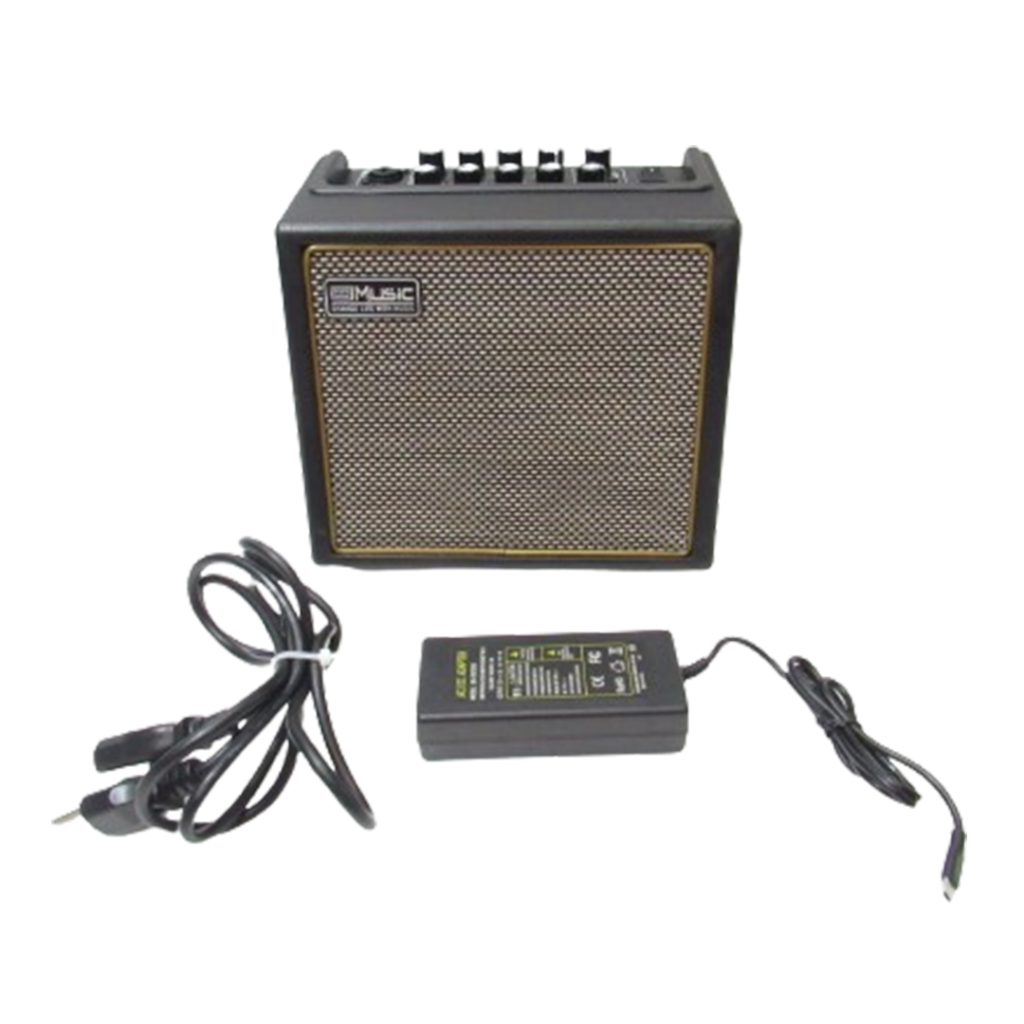 The Coolmusic BP Mini redefines portability and sound, making it a best acoustic guitar amp for players on the go.