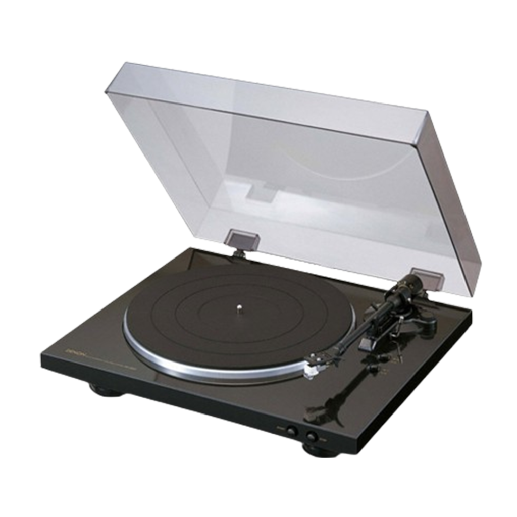 Denon DP-300F, the best automatic turntable, blends traditional design with modern automatic features.