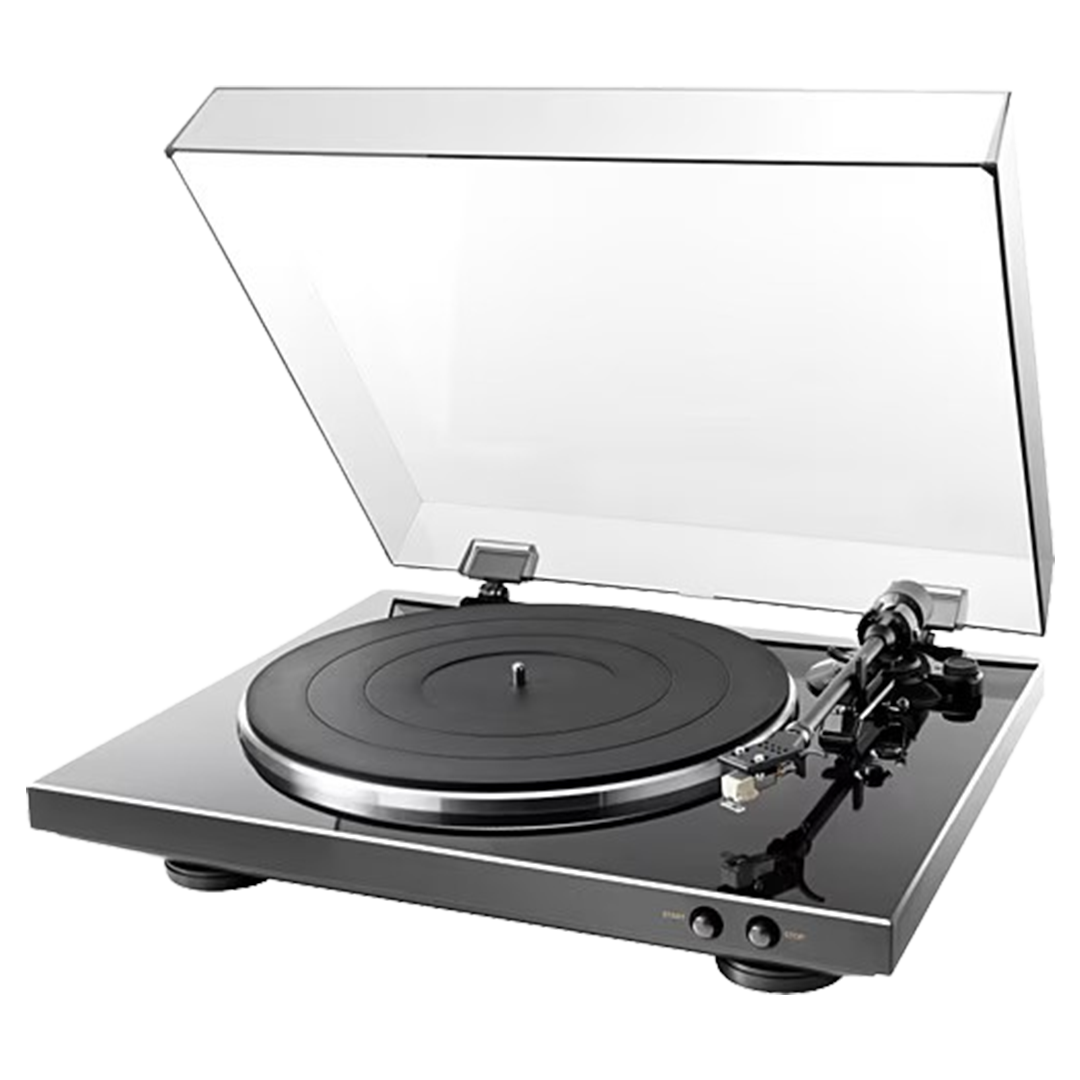Experience the best automatic turntable with the Denon DP-300F, merging modern conveniences with classic vinyl sound.