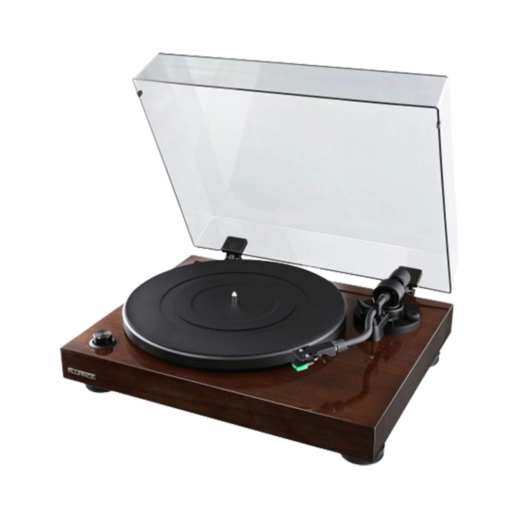 The Fluance RT81 is praised as the best cheap turntable for its rich wood finish and superior sound quality.