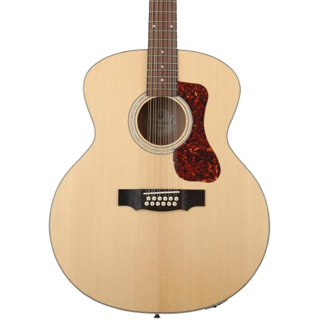 Guild F-2512E Archback 12-String, the best acoustic electric guitar for rich, 12-string harmonics and unparalleled depth.