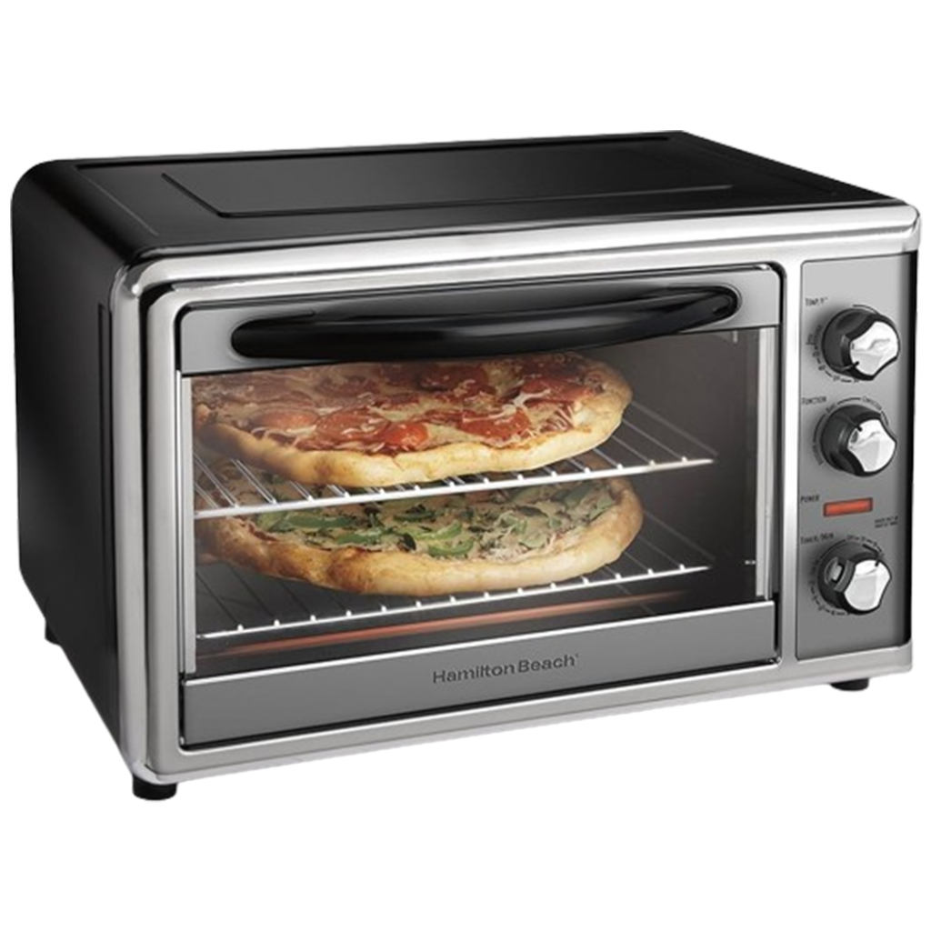 The Hamilton Beach XL Convection Oven is the best convection oven for sublimation with its spacious design and consistent heating capabilities.