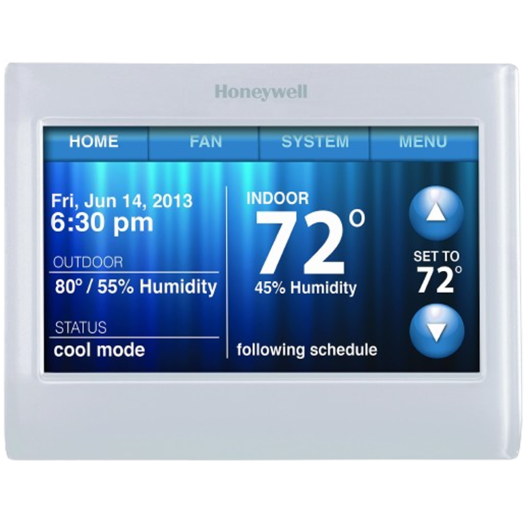 Honeywell Wi-Fi Thermostat features an enhanced interface for intuitive control, making it one of the best thermostats for heat pumps.