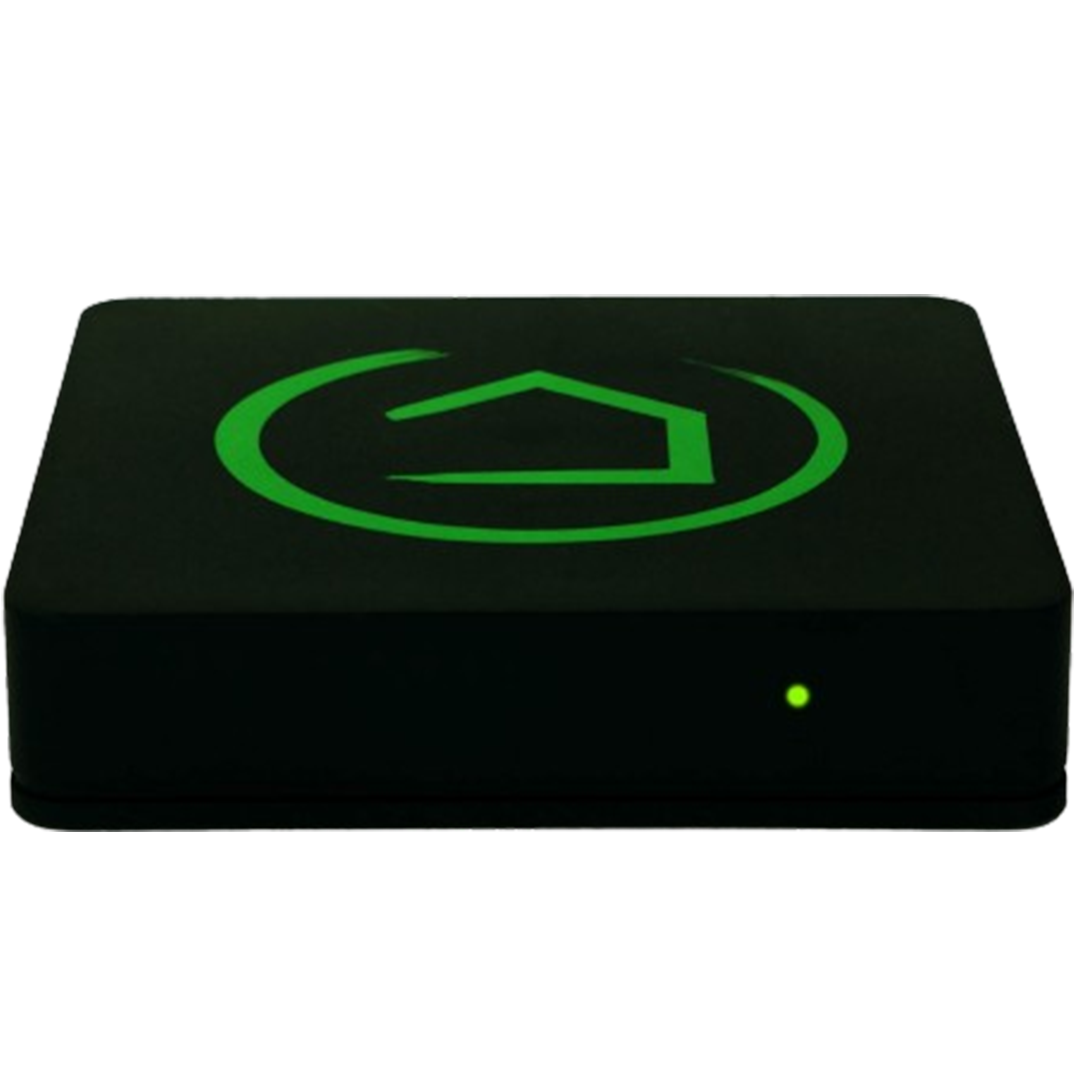 The robust Hubitat Elevation smart hub is designed for advanced home automation enthusiasts, emphasizing reliability and speed.