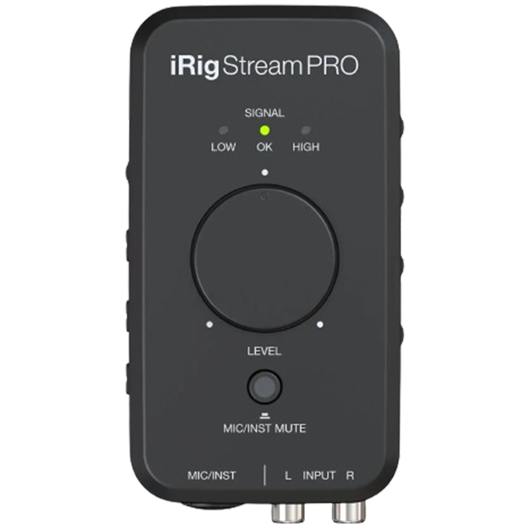 The IK Multimedia iRig Stream offers seamless integration, making it the best USB microphone accessory for podcasting streamers.