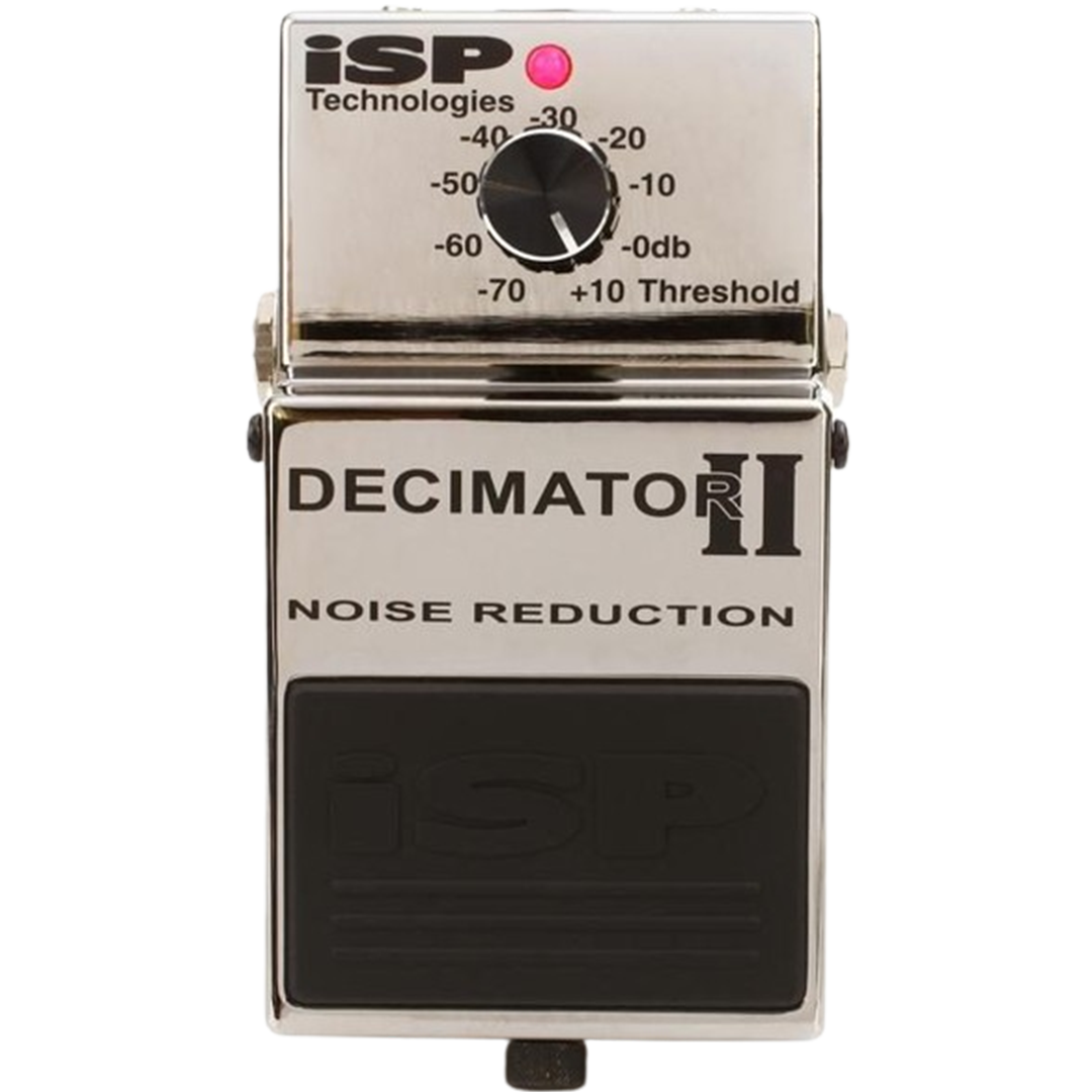Cut through the noise with the ISP Decimator II, a leading noise gate pedal for serious musicians.