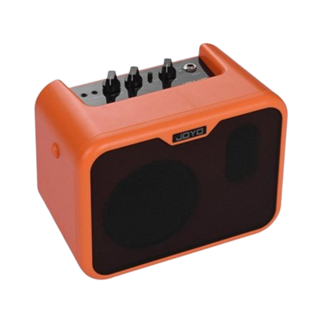 The JOYO MA-10A acoustic amp offers a compact and portable solution without compromising on sound, a great addition to the best acoustic guitar amps.