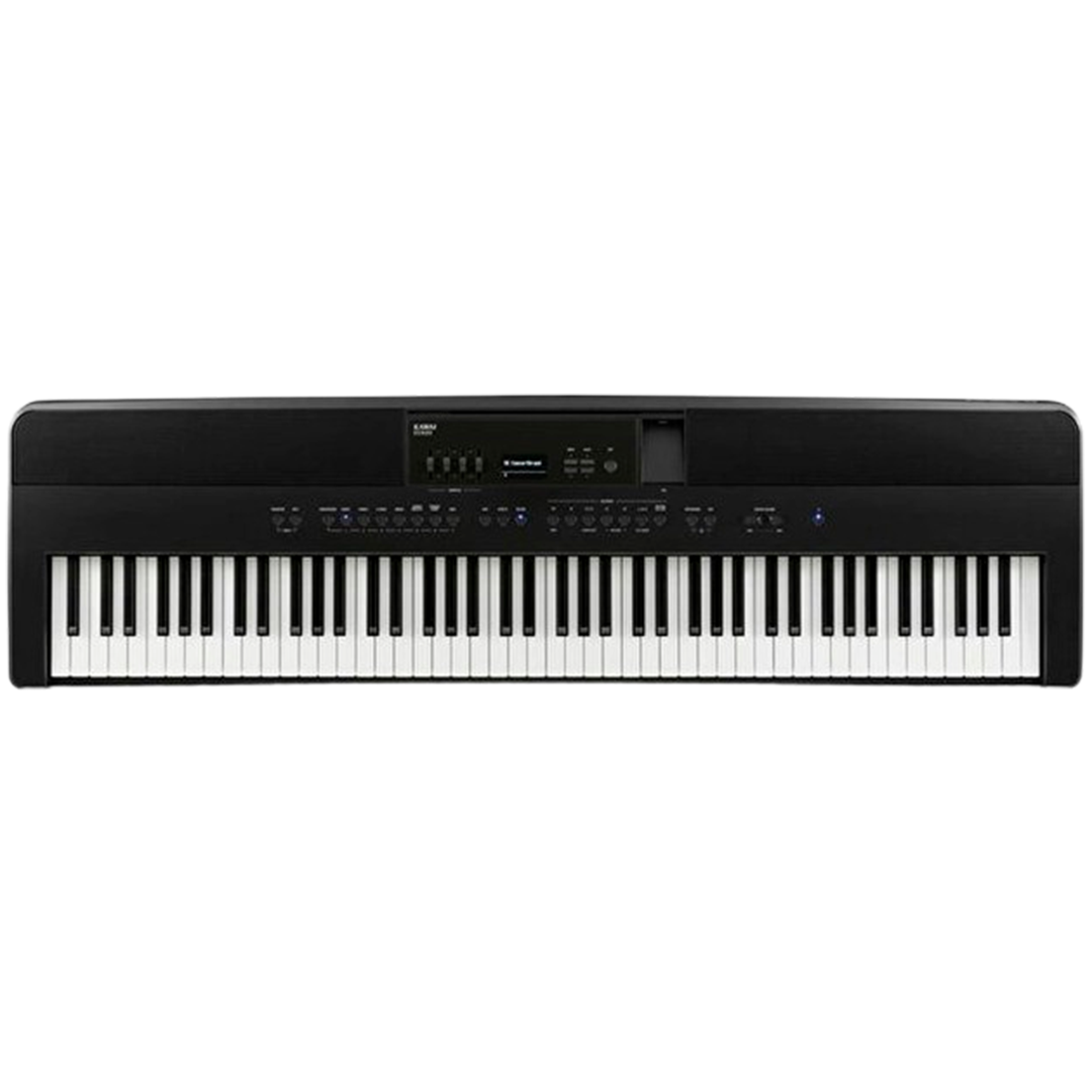 The Kawai ES920, known for its cutting-edge technology and compact frame, is highly recommended among the electric pianos for professional pianists.