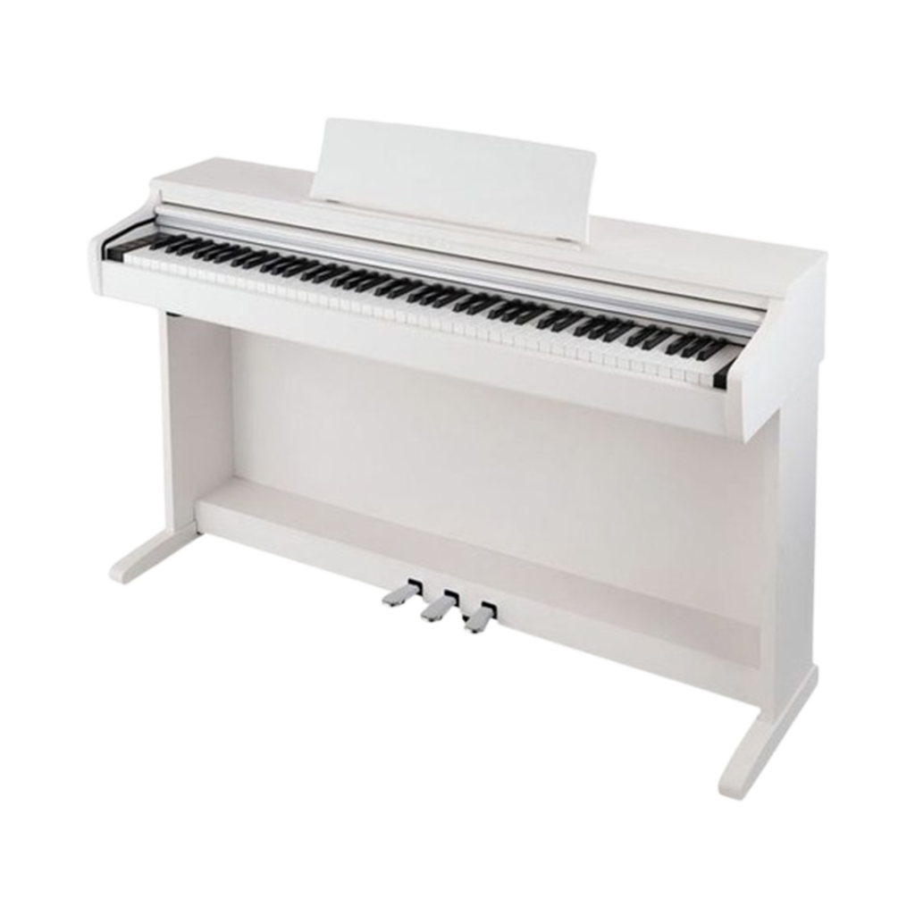 With its sophisticated console and rich acoustic piano tones, the Kawai KDP120 is a distinguished model among the electric pianos for home musicians.
