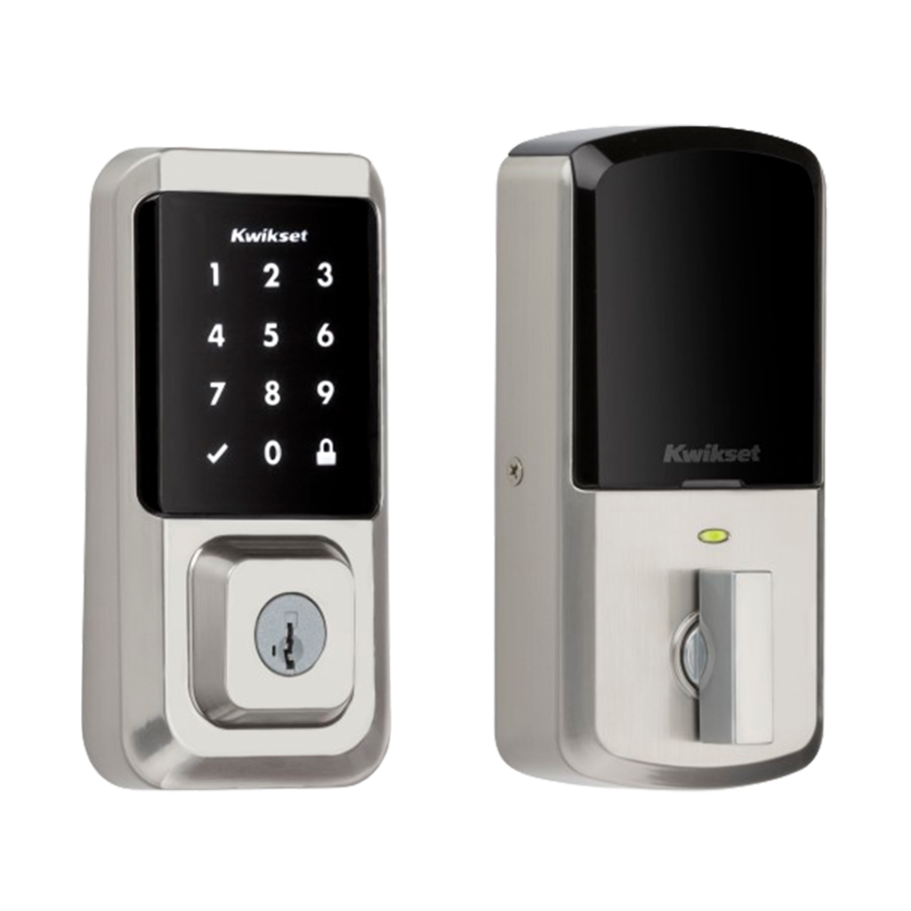The Kwikset Halo Smart Lock is a robust choice for Alexa-enabled homes, providing touchpad access and Wi-Fi connectivity for easy control.