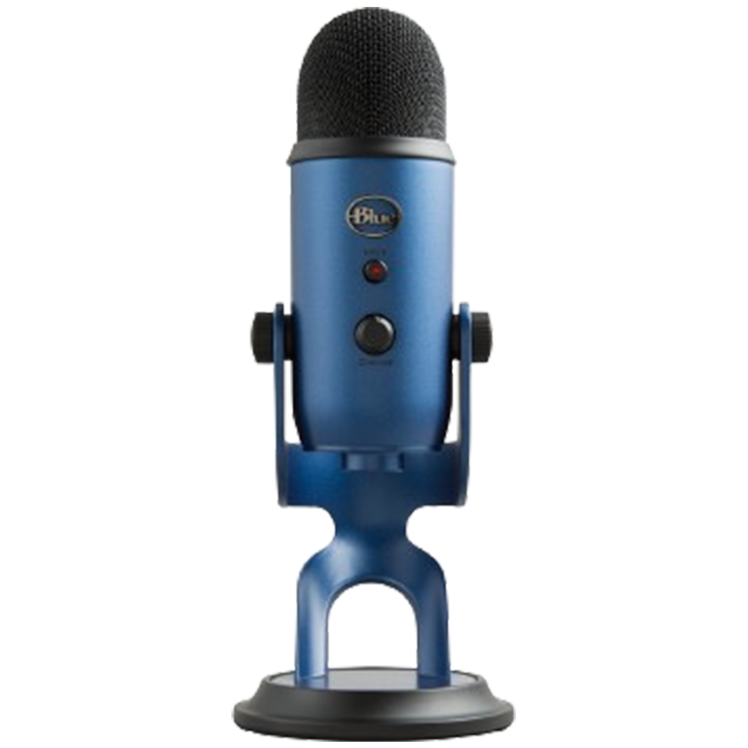 The Logitech Blue Yeti stands out as the USB microphone, offering a range of colors and unparalleled audio fidelity for all vocal types.