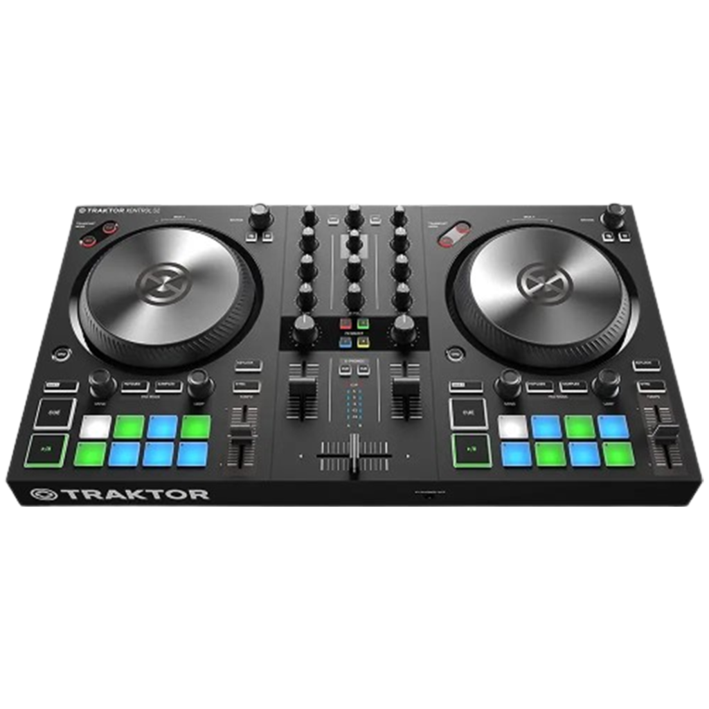 Traktor Kontrol S2 MK3, a highly recommended DJ controller for beginners eager to learn.