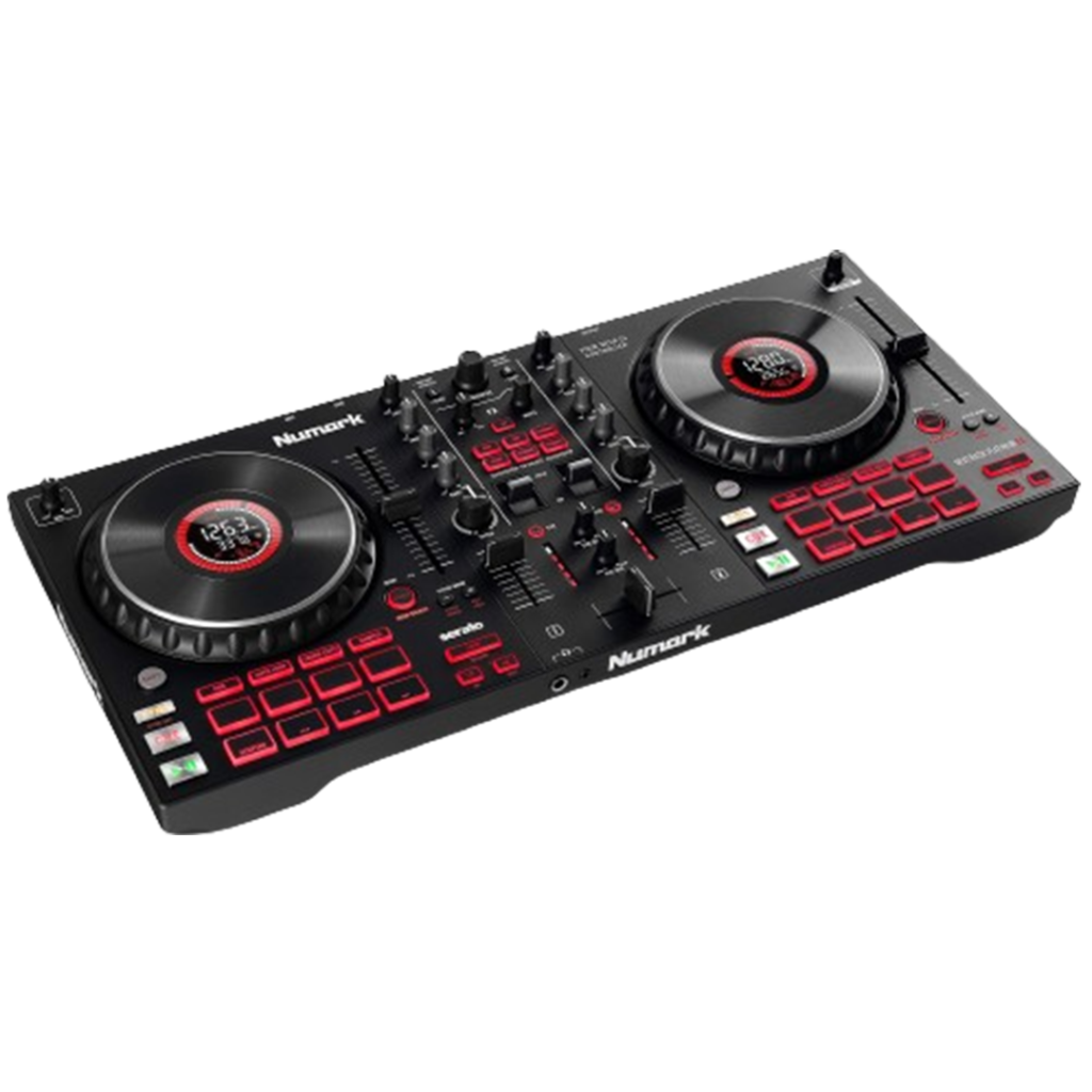 The Numark Mixtrack Platinum FX shines as the DJ controller with its versatile features.
