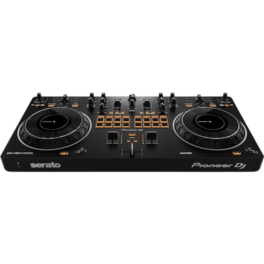 The Pioneer DJ DDJ-REV1 is the perfect controller for beginners looking to learn scratching techniques.