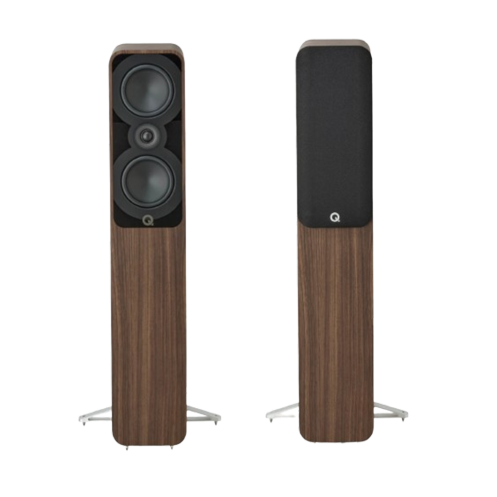 The Q Acoustics 5040 stands out as one of the best floor-standing speakers for music, blending modern aesthetics with dynamic sound performance.