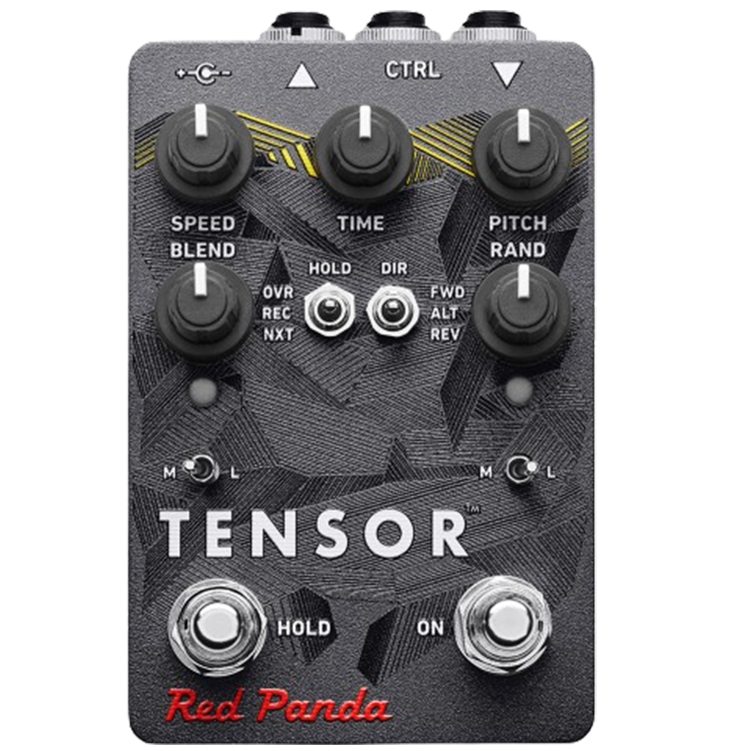 The Red Panda Tensor stands out in the market as the guitar pedal for artists who seek to push the boundaries of traditional looping with its innovative time and pitch manipulation features.