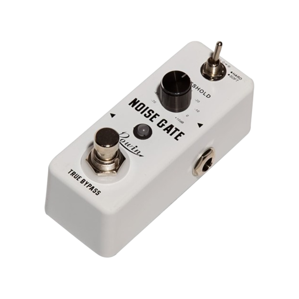 Rowin's LEF-319 pedal is a minimalist yet powerful device, well-regarded as one of the noise gate pedals for budget-conscious musicians.