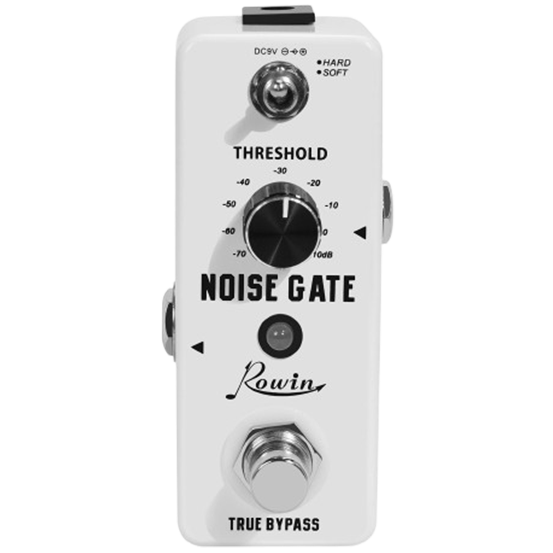 The Rowin LEF-319 stands out for its simplicity and effectiveness among the noise gate pedals on the market.