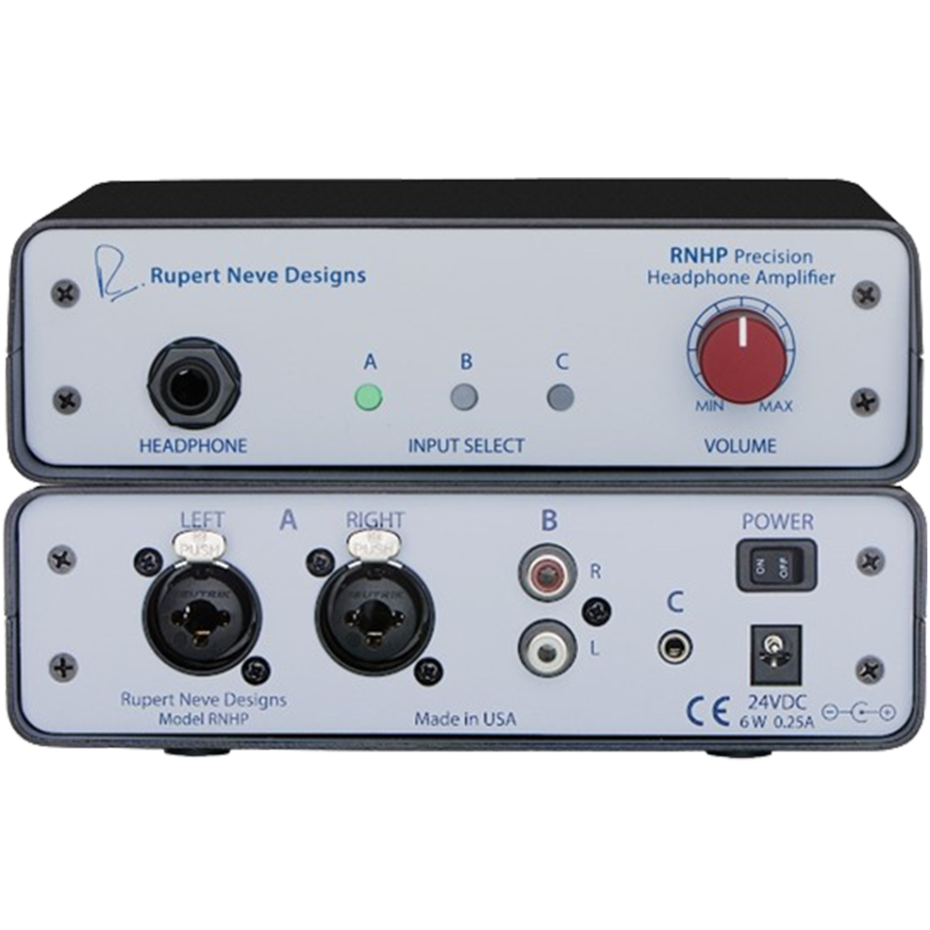 Embrace audio perfection with the Rupert Neve Designs RNHP, celebrated as a headphone amplifier for professional and audiophile use.