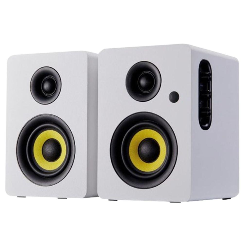 Sanyun projector speakers, featuring a contemporary look and stereo sound, are designed to be among the best speakers for a projector, offering a balanced audio experience for movies and presentations.