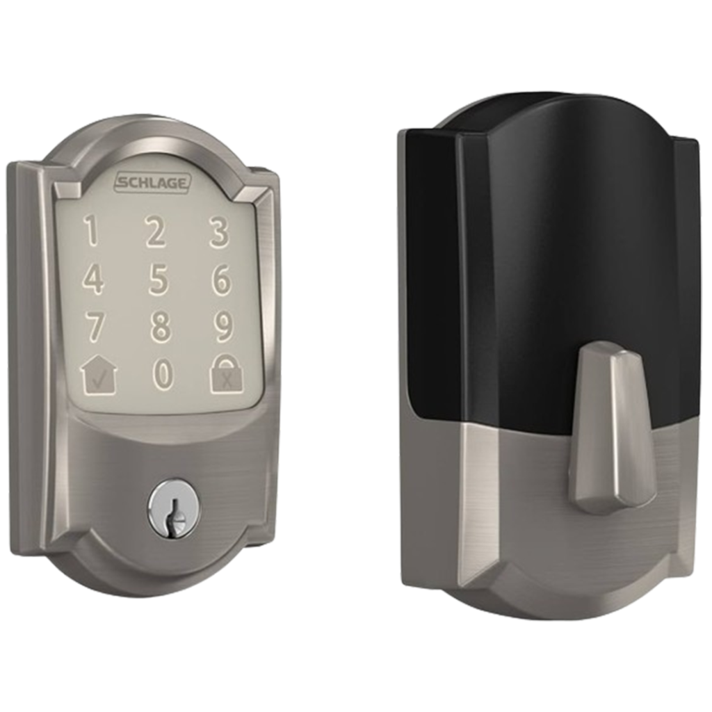 Optimize your home security with the Schlage Encode Smart WiFi Deadbolt, the best smart lock for Google Home aficionados.