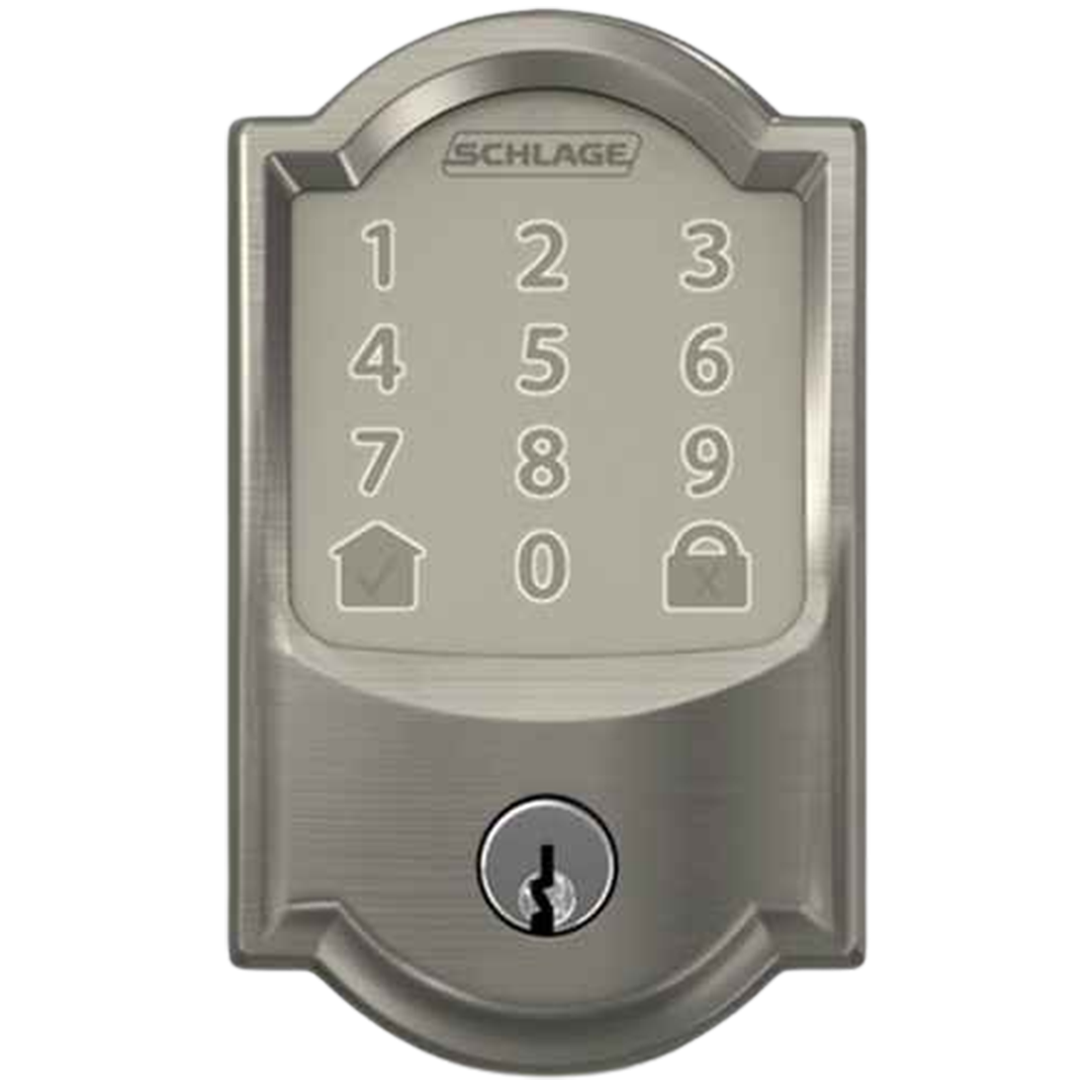Schlage Encode's robust design and Wi-Fi connectivity make it a trusted smart lock for users with Alexa, providing a secure and convenient door locking solution.