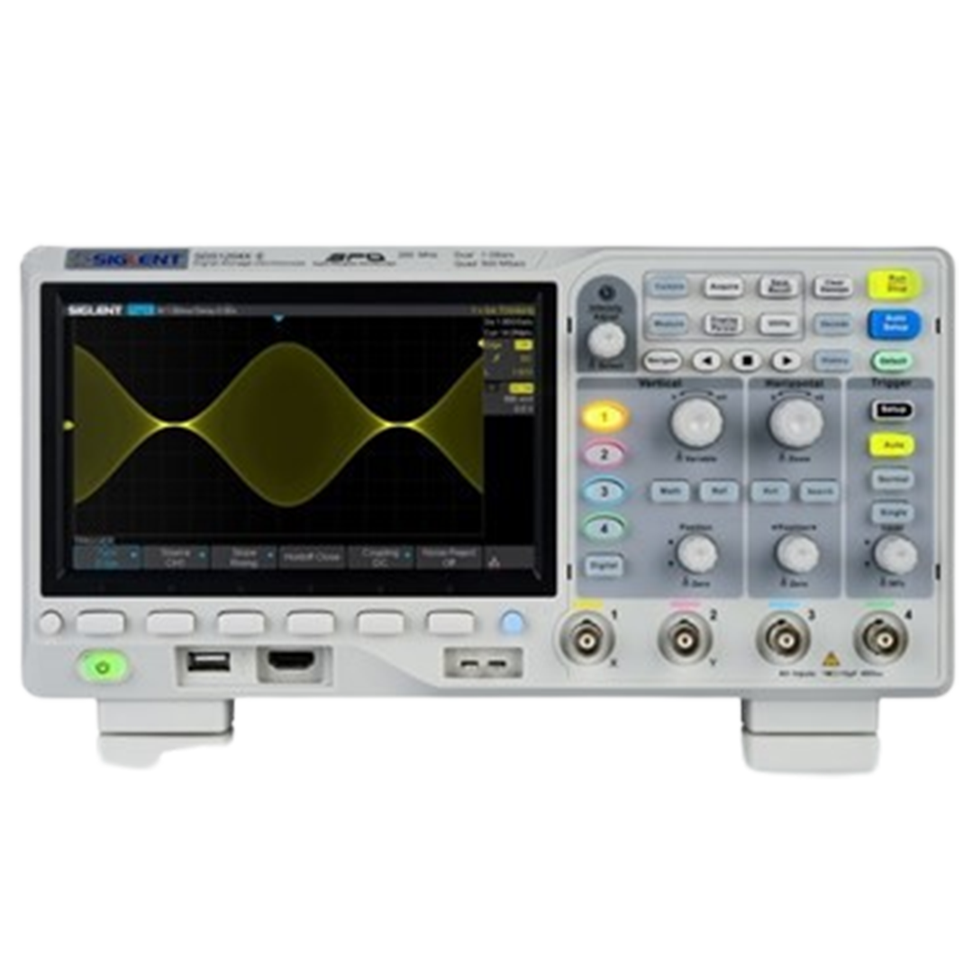 Showcasing the Siglent SDS1104X-E, a high-quality oscilloscope perfect for hobbyists who demand excellence in their tools.