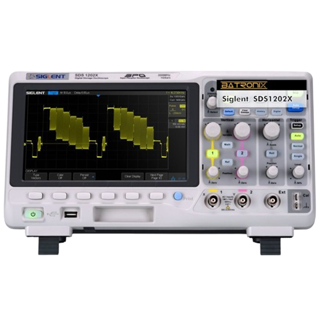 Introducing the Siglent SDS1202X-E, the oscilloscope practitioners who prioritize clarity and functionality.