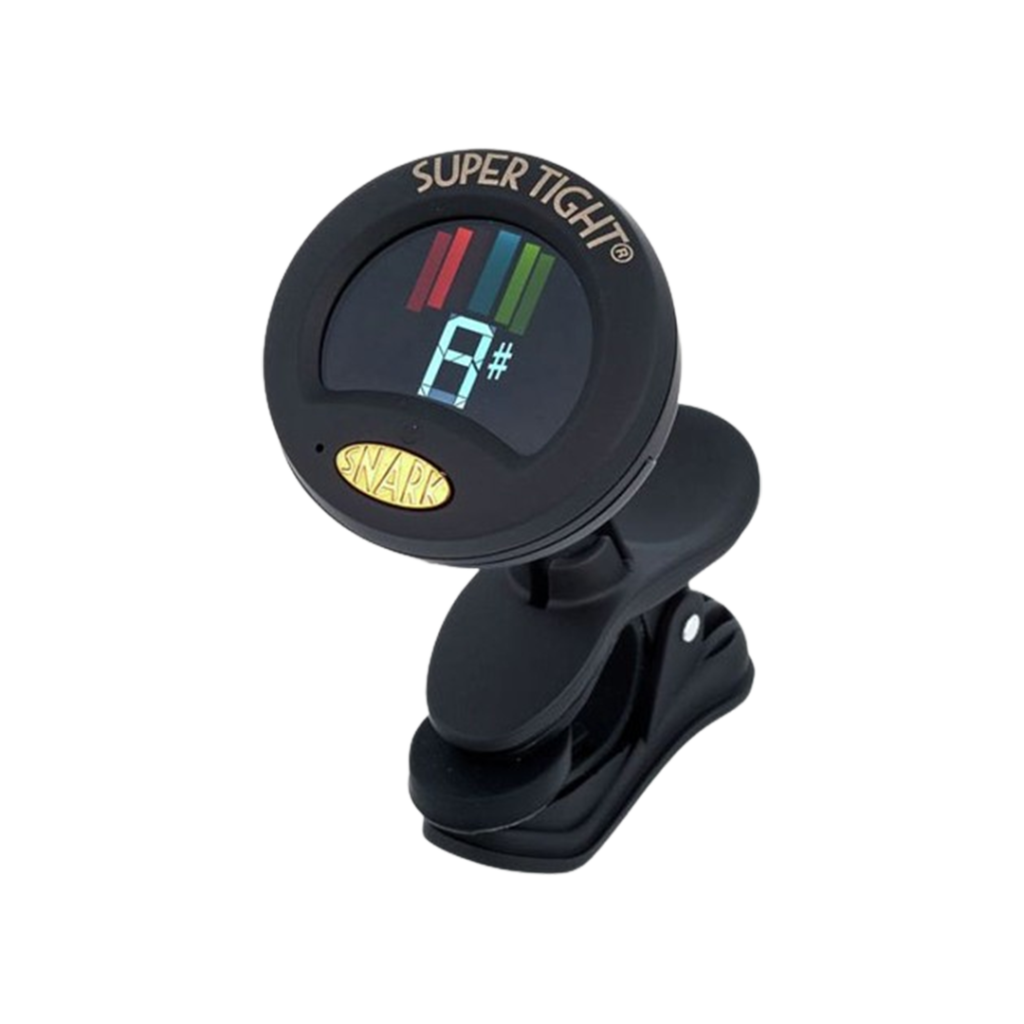 The Snark ST-8 Super Tight, an easy-to-use clip-on tuner, joins the ranks as one of the best guitar tuner pedals with its tight tuning accuracy.