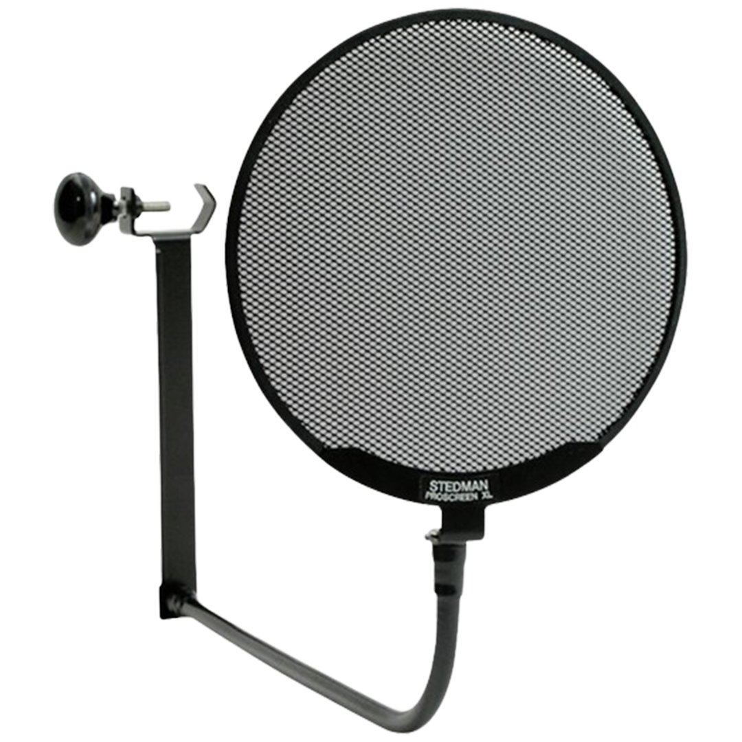 The Stedman Corporation Proscreen XL is the ultimate pop filter for vocals, widely recognized for its ability to deliver clear and professional audio.